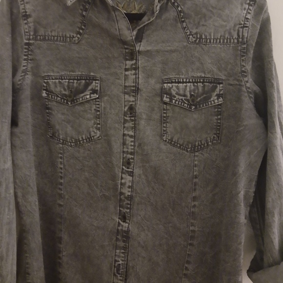 Nostalgia Grey Hi-Low dress size S - Picture 3 of 6